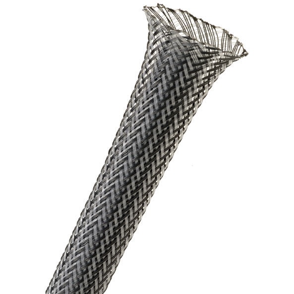Techflex 1/8" Expandable Sleeving 25 Ft. Carbon