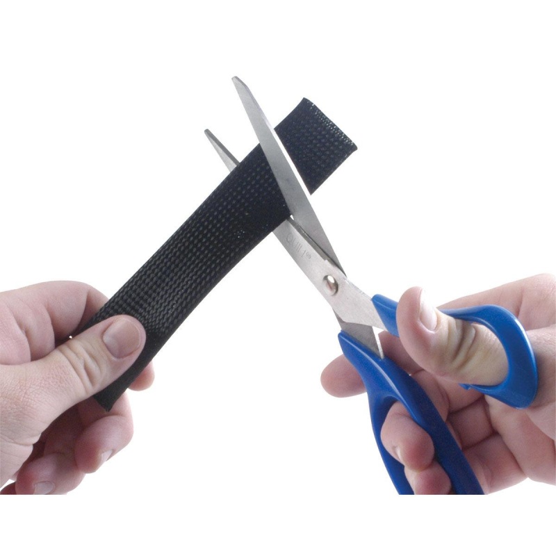 Techflex 1/2" Clean Cut Sleeving 25 Ft. Black