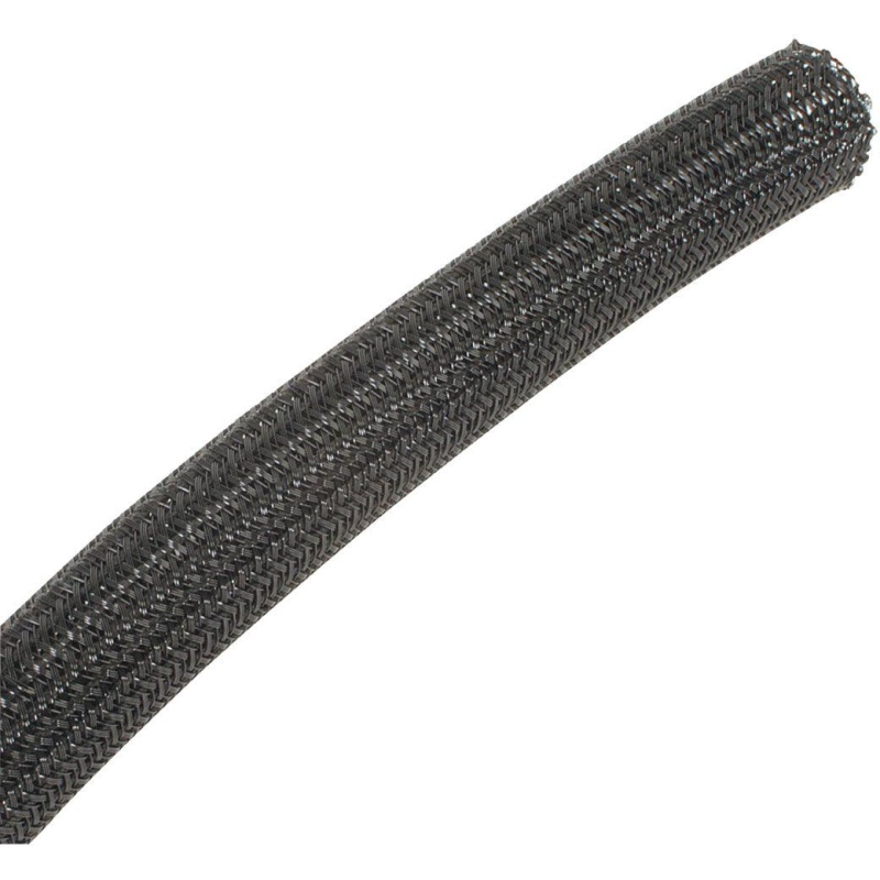 Techflex 1/2" F6 Split Sleeving 25 Ft. Black