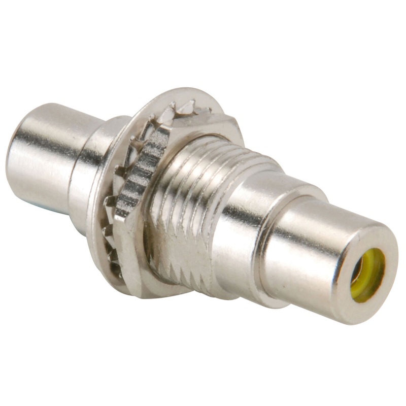 Parts Express Rca Bulkhead Female To Female Yellow