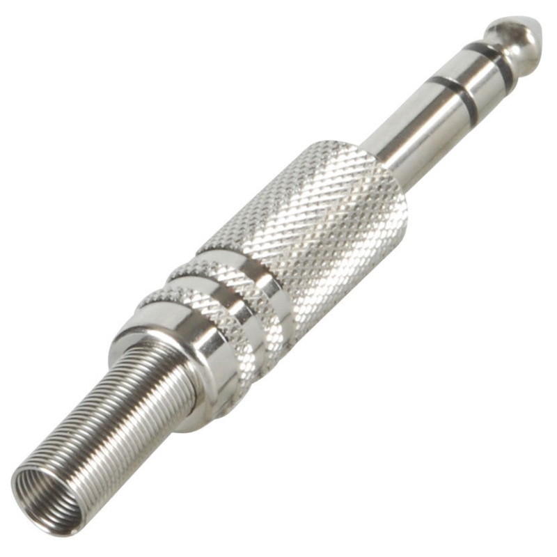 1/4" Stereo Phone Plug Metal