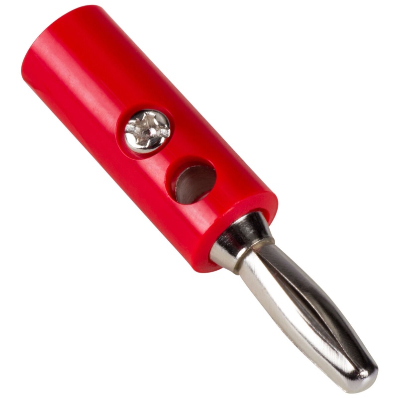 Parts Express Banana Plug Red