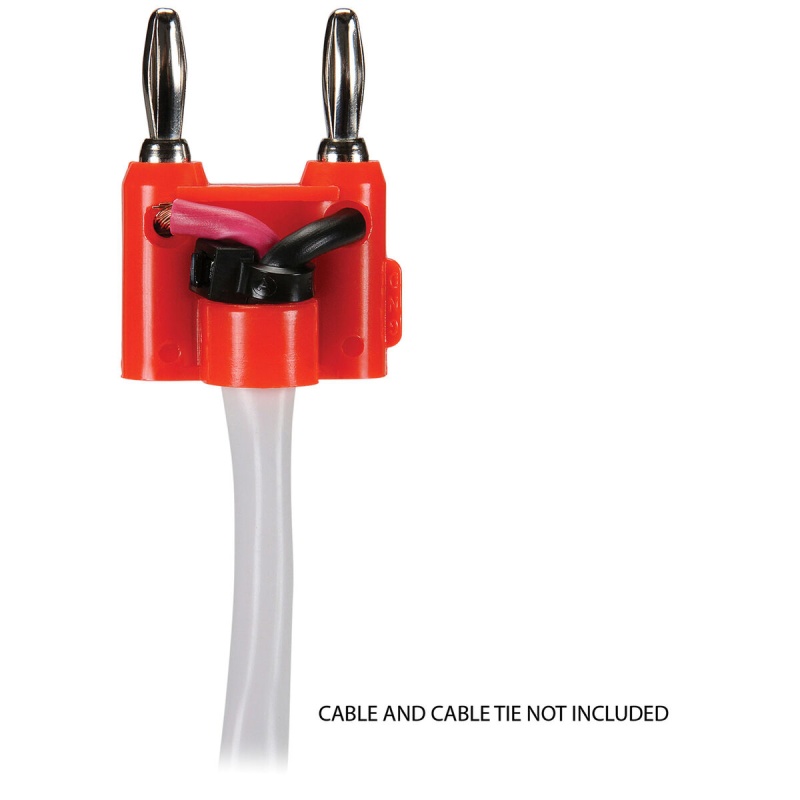 Dual Banana Plug Red