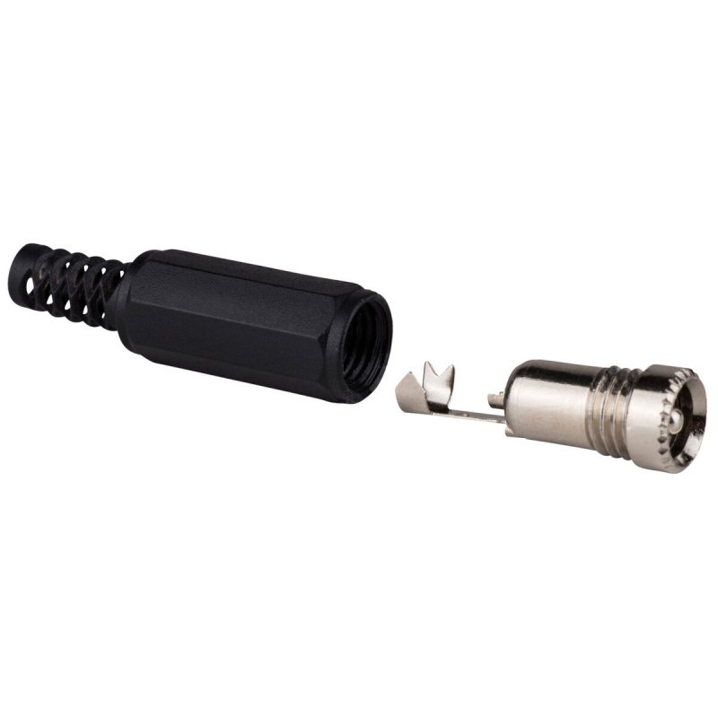 2.5 X 5.5 Mm In-Line Dc Barrel Power Jack