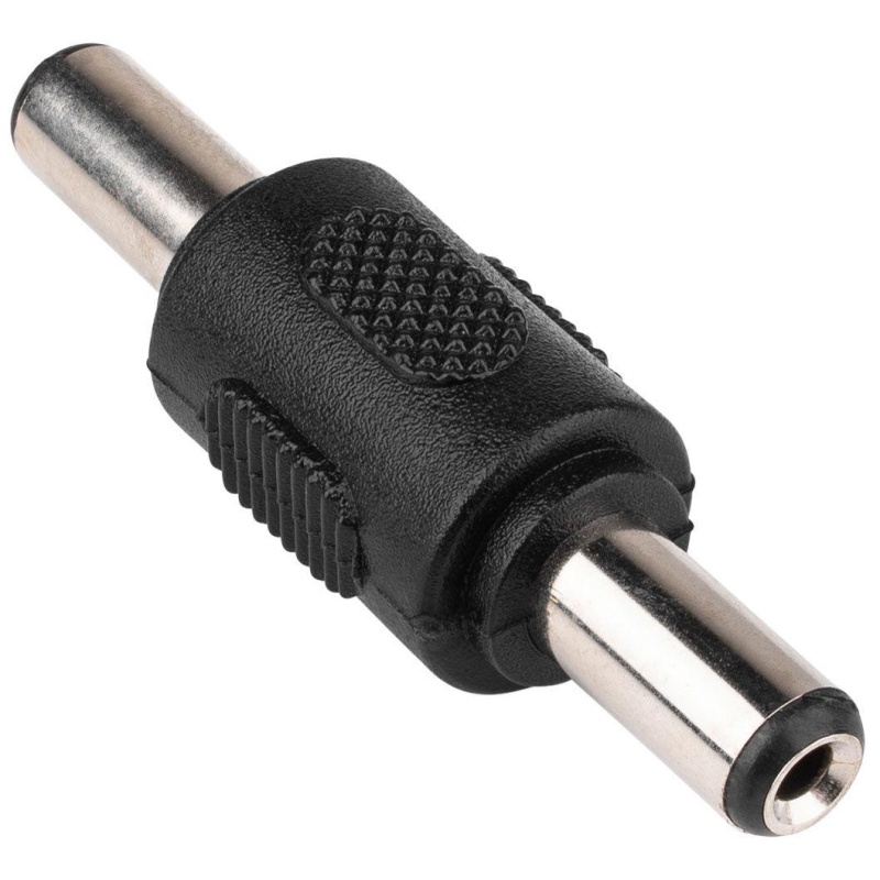 2.1Mm Male To Male Dc Barrel Power Coupler 5-Pack