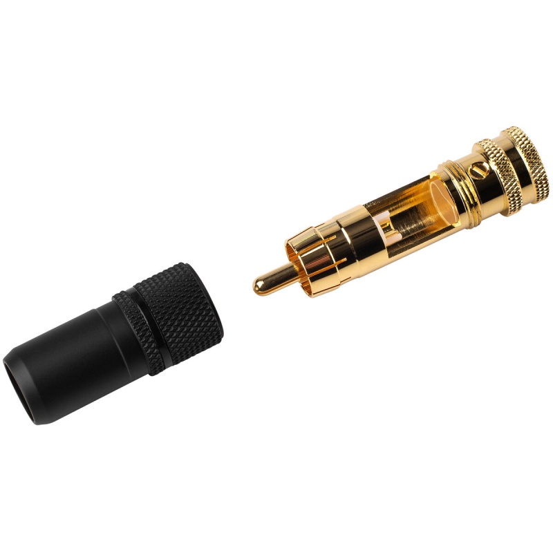 Parts Express Locking Rca Connector Solder Type 2 Pair
