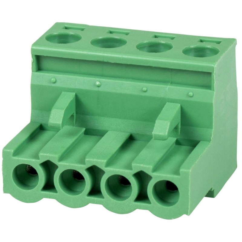 Phoenix Type Connector 4-Pole 5Mm Pitch 4-Pack