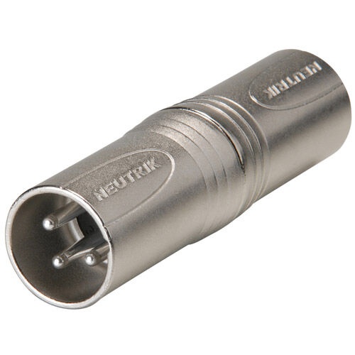Neutrik Na3mm Xlr Adapter Male To Male