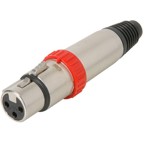 Neutrik Nc3fxs Fxs Series Female Xlr Connector With On-Off Switch Nickel