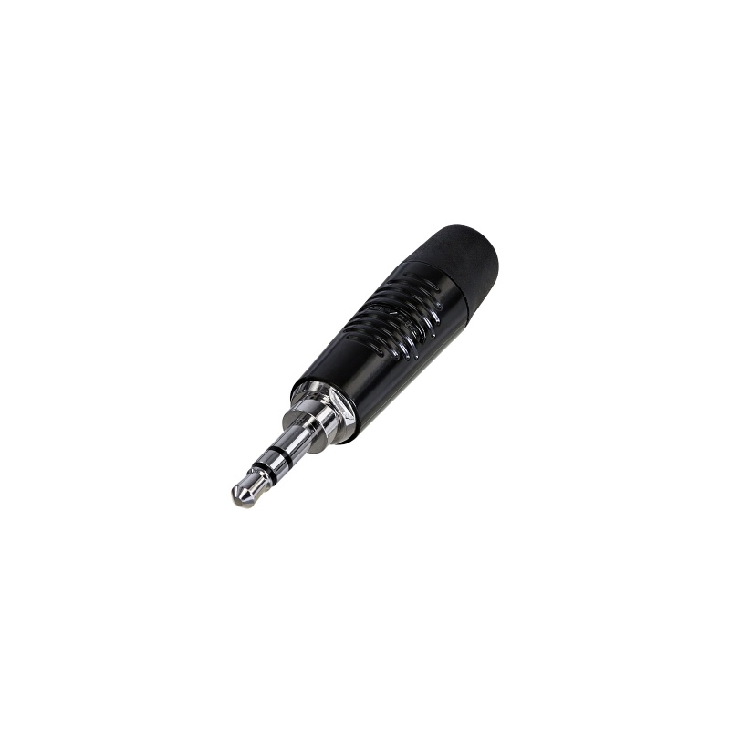 Rean Rtp3c-Bag 3.5Mm Stereo 3 Pole Plug Black/Nickel