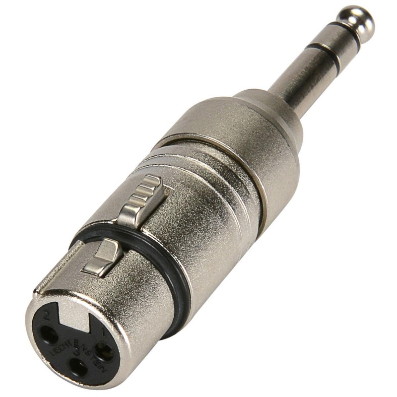 Neutrik Na3fp Xlr Female Adapter To 1/4" Stereo Plug