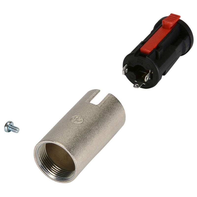 Neutrik Nm3j Locking Stereo 1/4" Jack Adapter Module