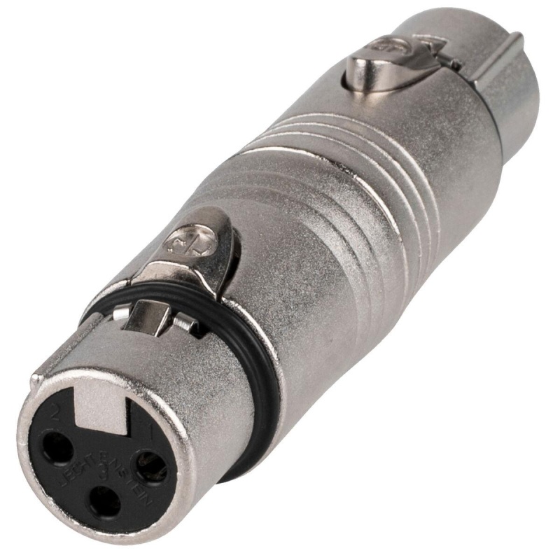 Neutrik Na3f5f 3 Pin Xlr Female To 5 Pin Female Dmx Adapter