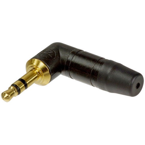 Neutrik Ntp3rc-B 3.5Mm Right Angle Plug Black