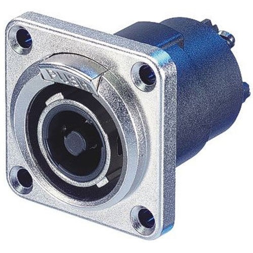 Neutrik Nlt4fpxx Stxx Series Speakon 4-Pole Female Chassis Connector Nickel