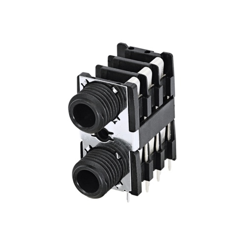 Neutrik Nsj12hc-1 1/4" Stacking Stereo Dual Phone Jack