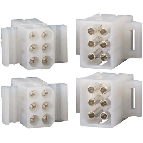 Molex 6-Pin Connector Kit 0.093" 2 Sets