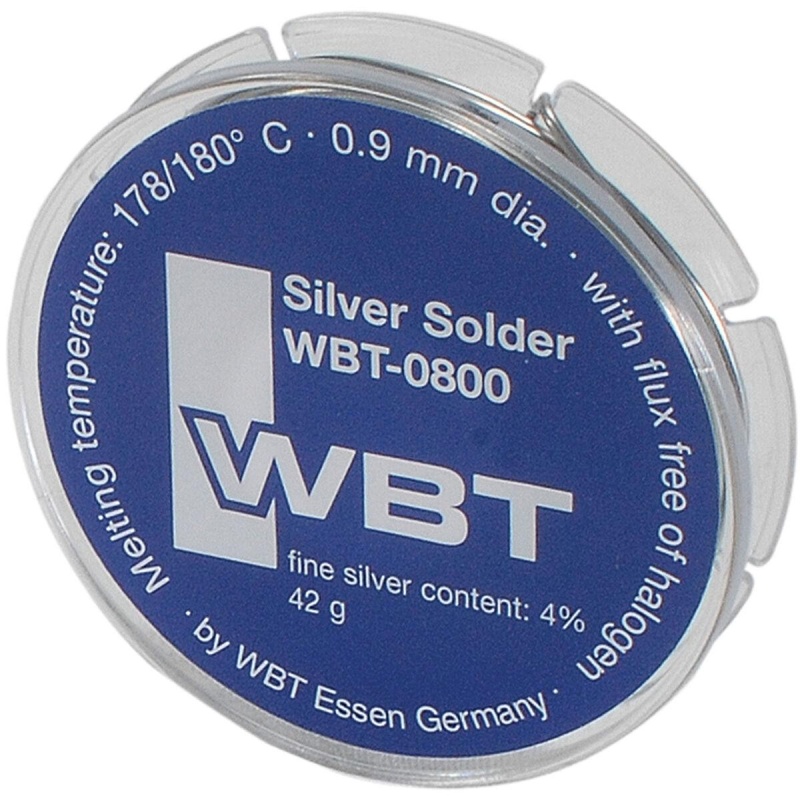 Wbt 0800 Silver Solder 4% Silver Content 1/8 Lb
