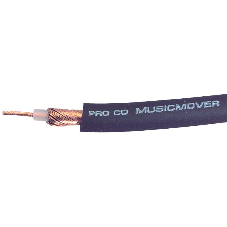 Pro Co Guitar & Instrument Cable 90% Shield 1 Ft. Usa