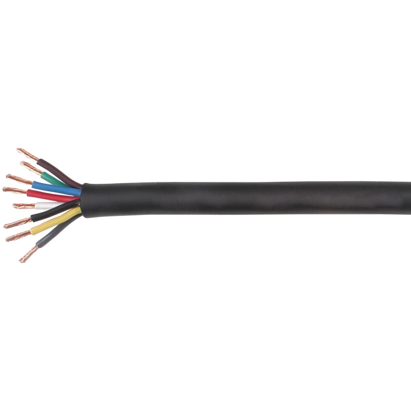 Audtek 30M 13 Awg 8-Conductor Ofc Portable Speaker Cable