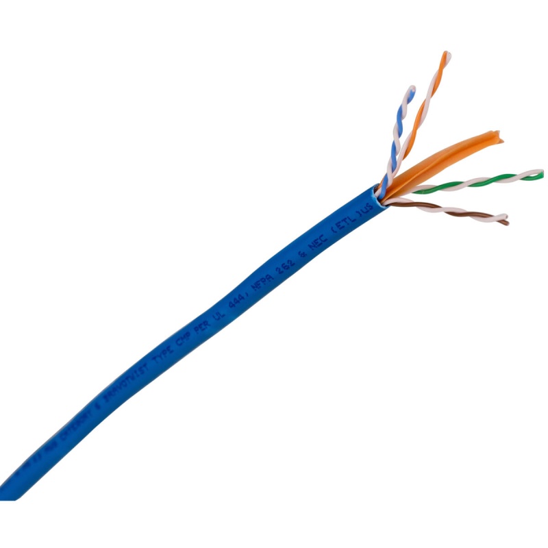 Cat 6 550 Mhz Plenum Utp Blue 1000 Ft