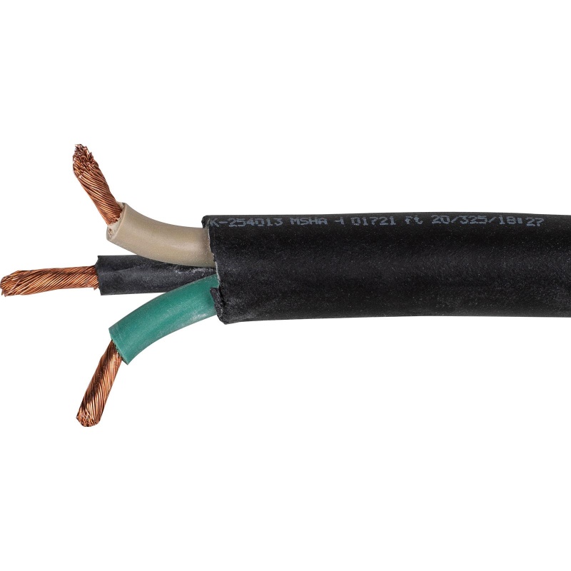 Consolidated 10 Awg 3C Portable Ac Power Cable Sjoow 25 Ft
