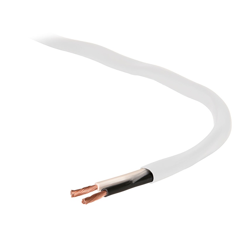 Belden 5100Up 500 Ft. 14 Awg 2C Hi-Flex Speaker Cable Cl3 White