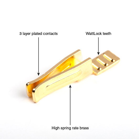 Wattgate 350 Au Evo Clear Gold Plated Audio Grade Iec Power Connector