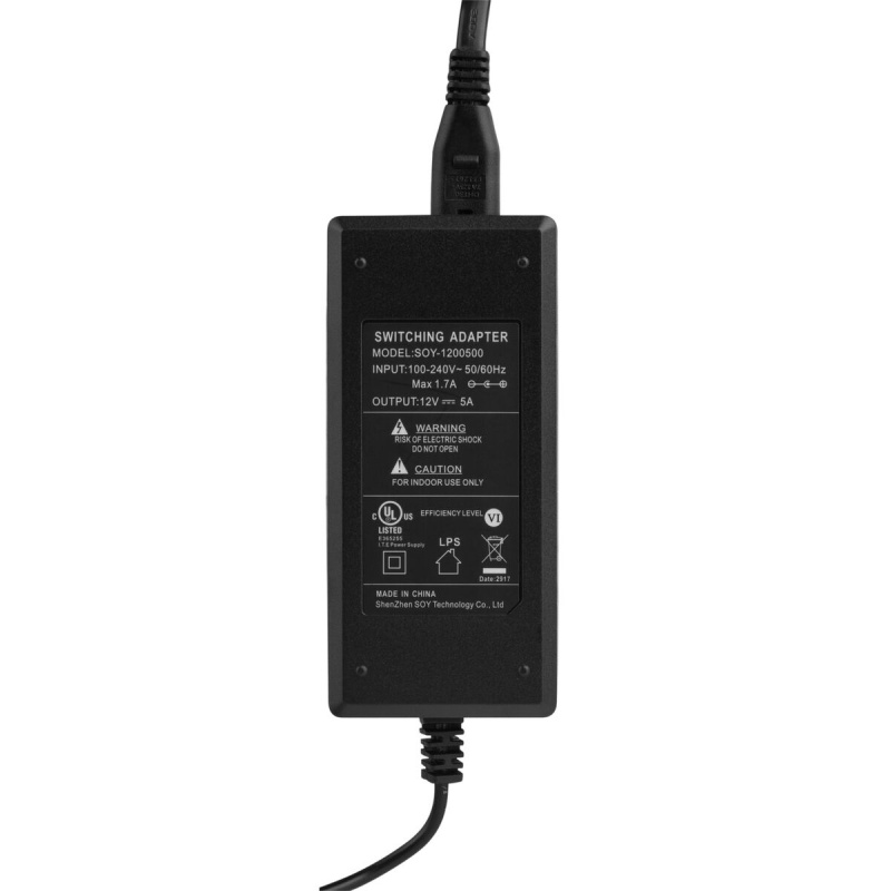 12V 5A Dc Switching Power Supply Ac Adapter With 2.5 X 5.5Mm Plug