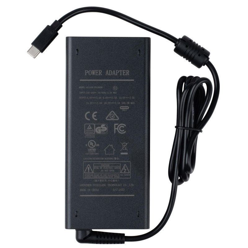 100W Pd Power Supply / Charger With Usb-C Type Output Jack