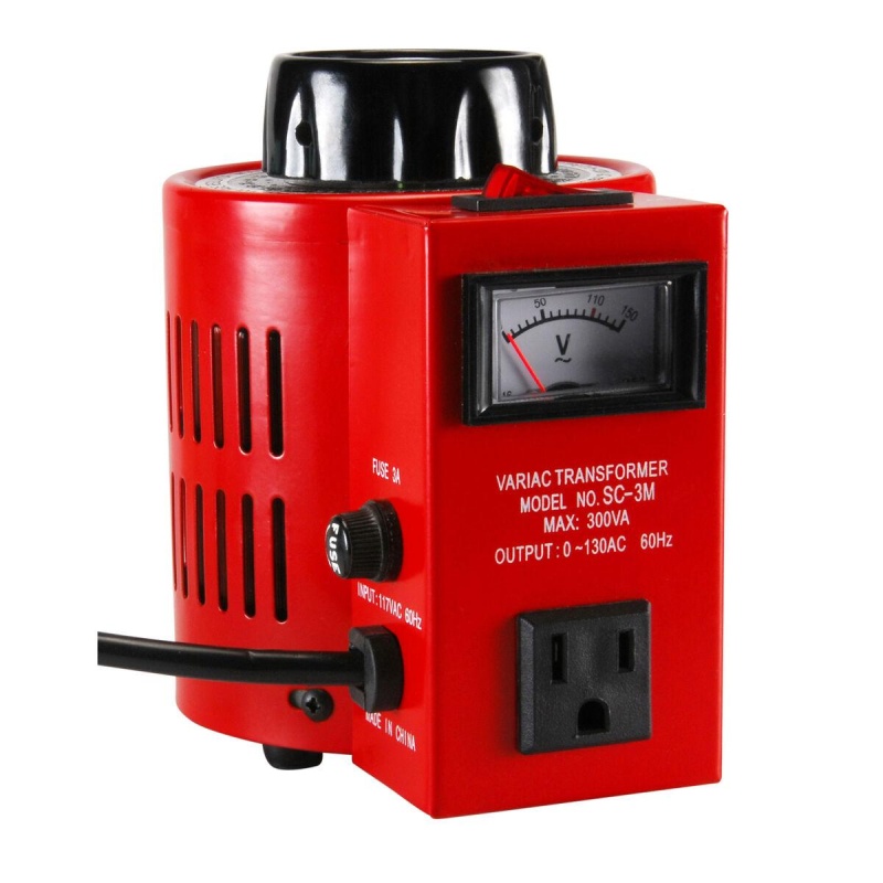 Parts Express 3A Variable Transformer Ac Power 0-130 Vac