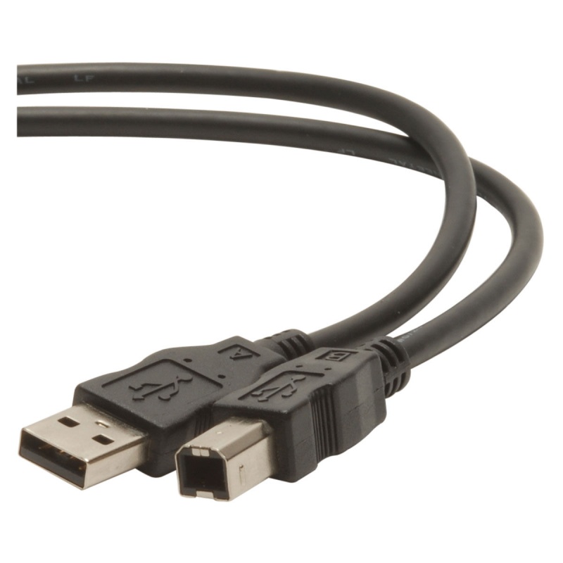 Usb 2.0 Cable A To B Black 15 Ft