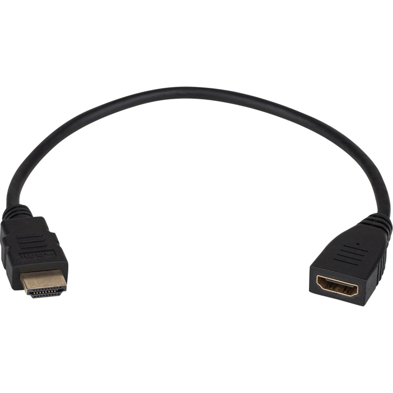 Audtek 1 Ft. Super Slim Hdmi 2.0 4K/60Hz Hdr Ycbcr 4:4:4 18 Gbps Extension