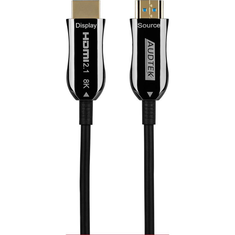 Audtek 32.8 Ft. Aoc Fiber Optic 8K Hdmi Cable 8K@60 Hz Hdr 48 Gbps