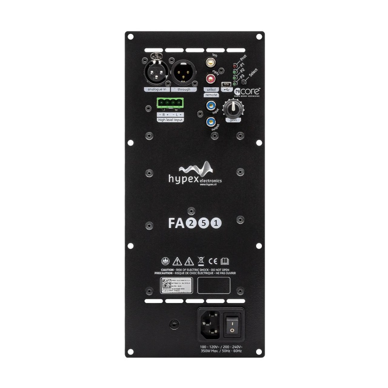 Hypex Direct Fusionamp Fa251 Mono Plate Amplifier 250w