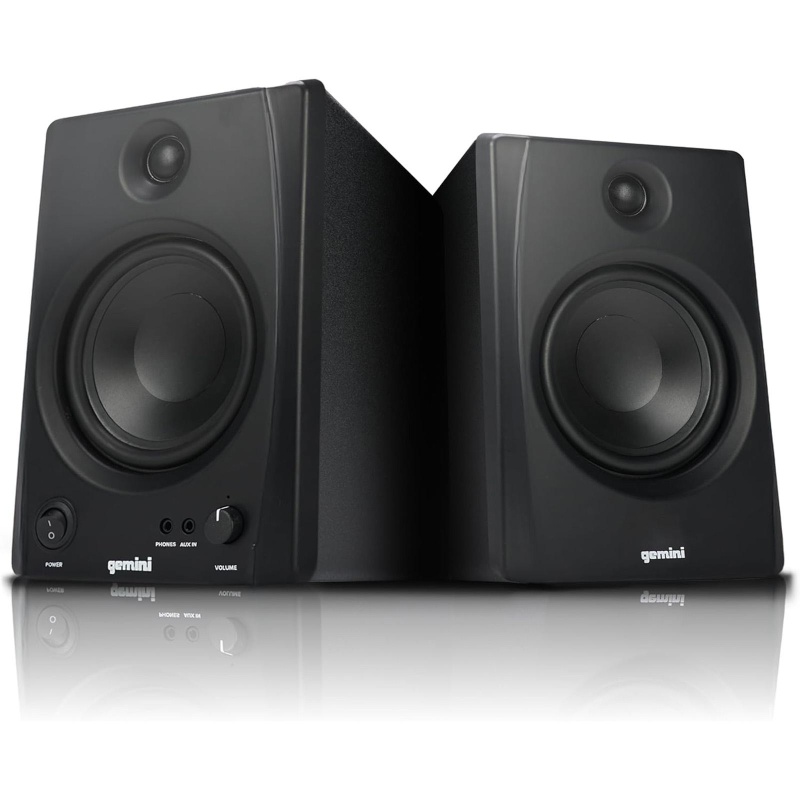 Gemini Smx-5Bt Active Studio Monitor Pair W/ Bluetooth