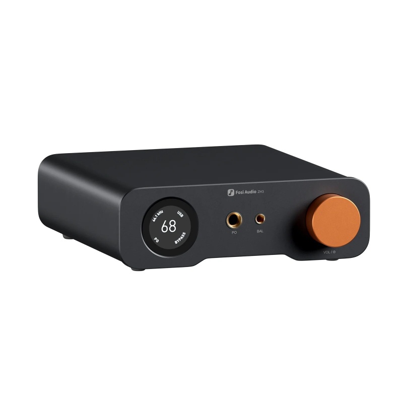 Fosi Audio Zh3 All-In-One Desktop Hifi Dac, Headphone Amp, And Preamp