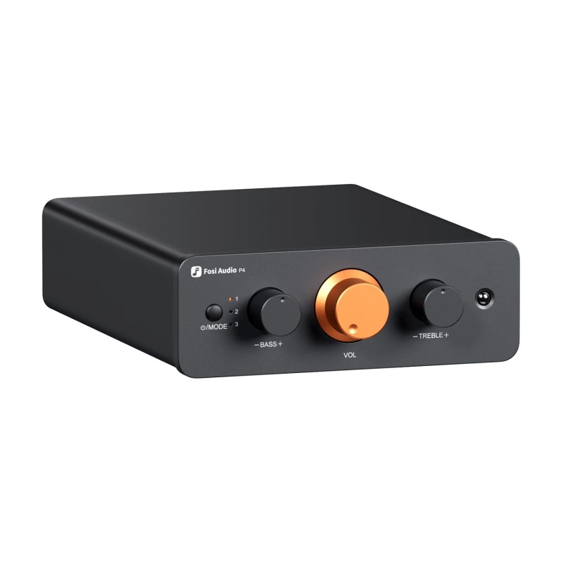Fosi Audio P4 Mini Preamp W/ Remote Control