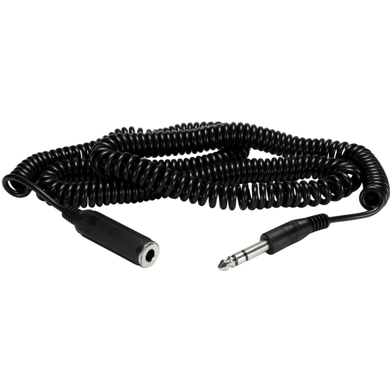 Parts Express 1/4" Stereo Headphone Extension Cable 25 Ft. Coiled