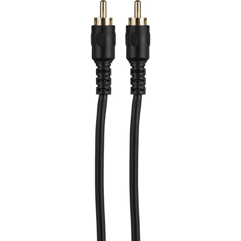 Single Rca Audio Video Subwoofer Double Shielded Cable 6 Ft