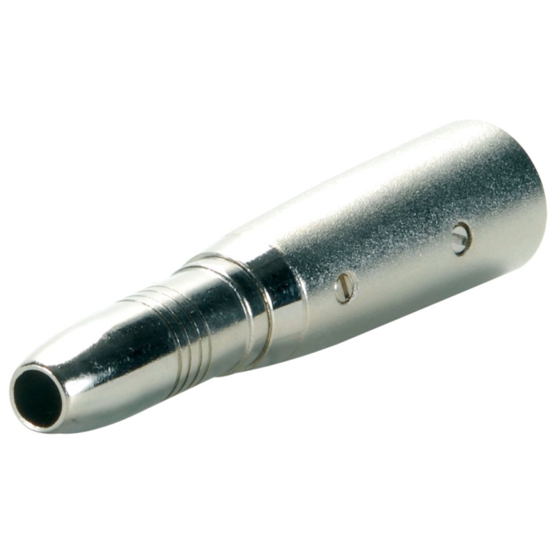 Parts Express Xlr Male To 1/4" Stereo Female Adapter