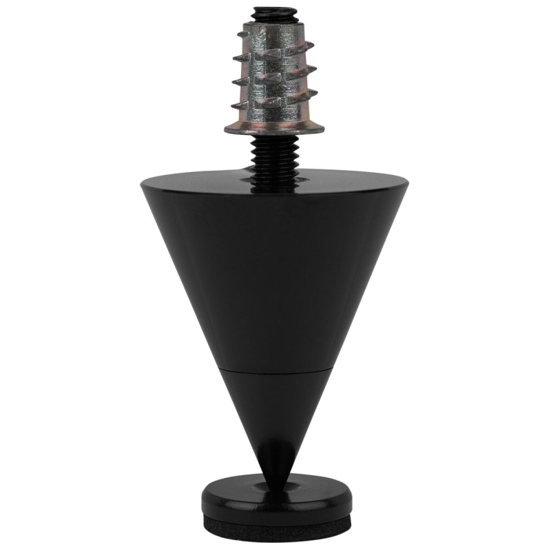 Dayton Audio Dss4-Bk Black Speaker Spike Set 4 Pcs