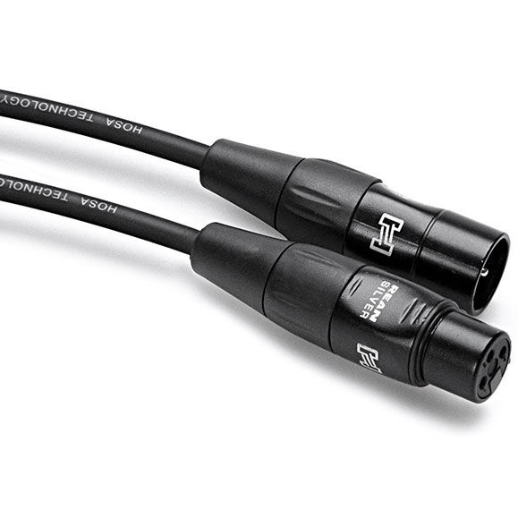 Hosa Hmic-025 Rean Xlr3f To Xlr3m Pro Microphone Cable 25 Ft