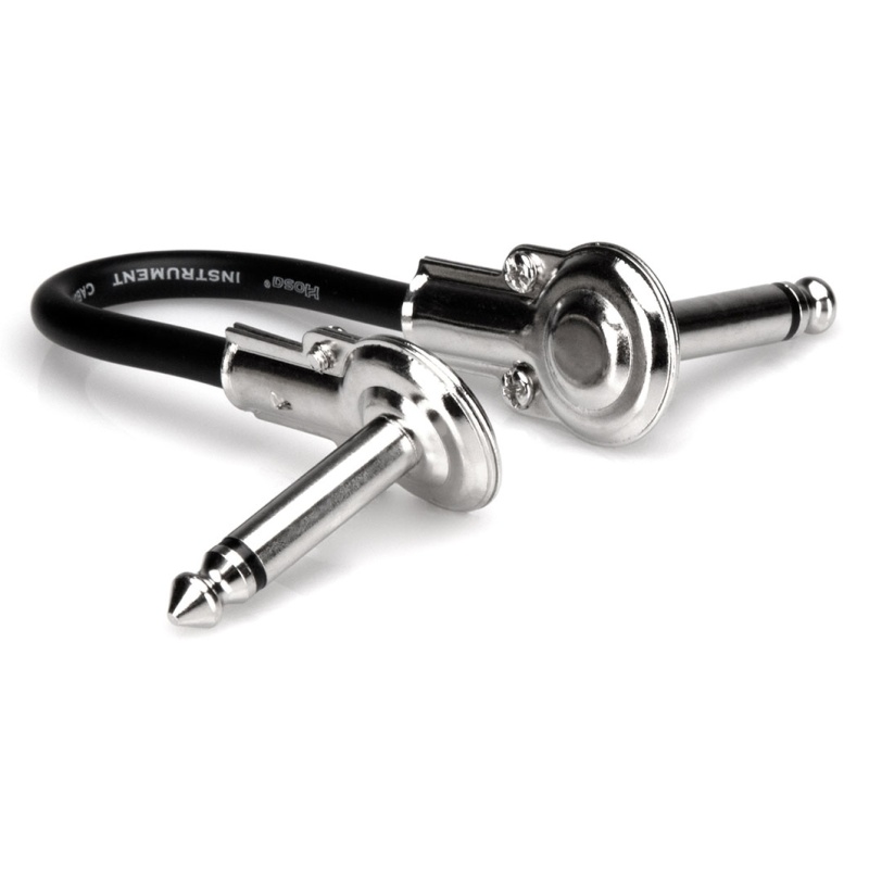 Hosa Irg-100.5 Low-Profile Right-Angle Guitar Patch Cable 6"