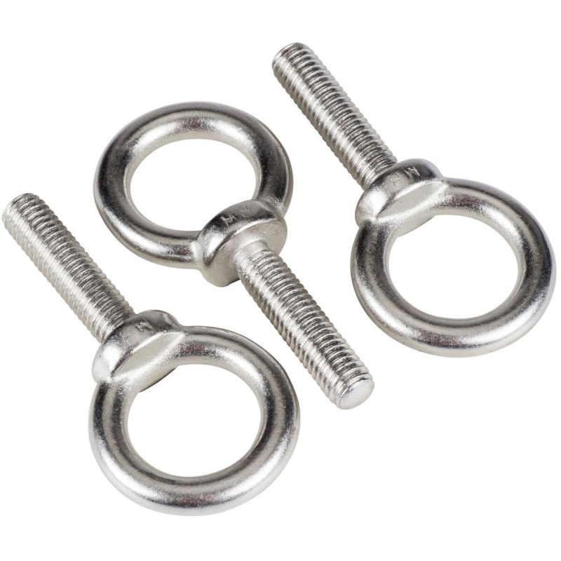 Speaker Hanging Rigging Flying Stainless Steel Shoulder Eye Bolt M8 X 30Mm 3 Pcs. Eyebolt