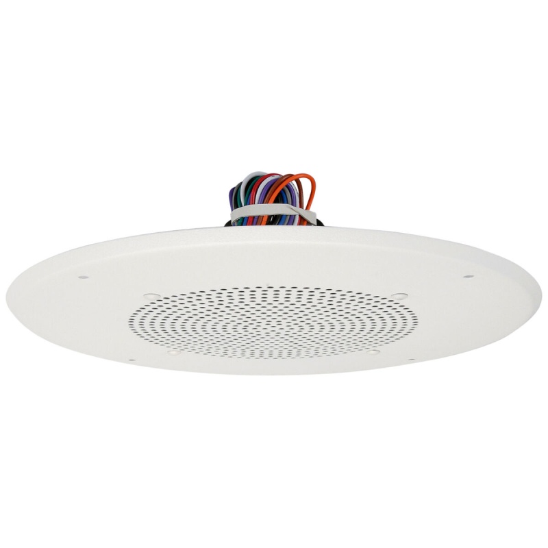 Quam C5/Bu/W/Vc 8" Speaker Screw-Through Baffle 5W-25/70V W/Vc