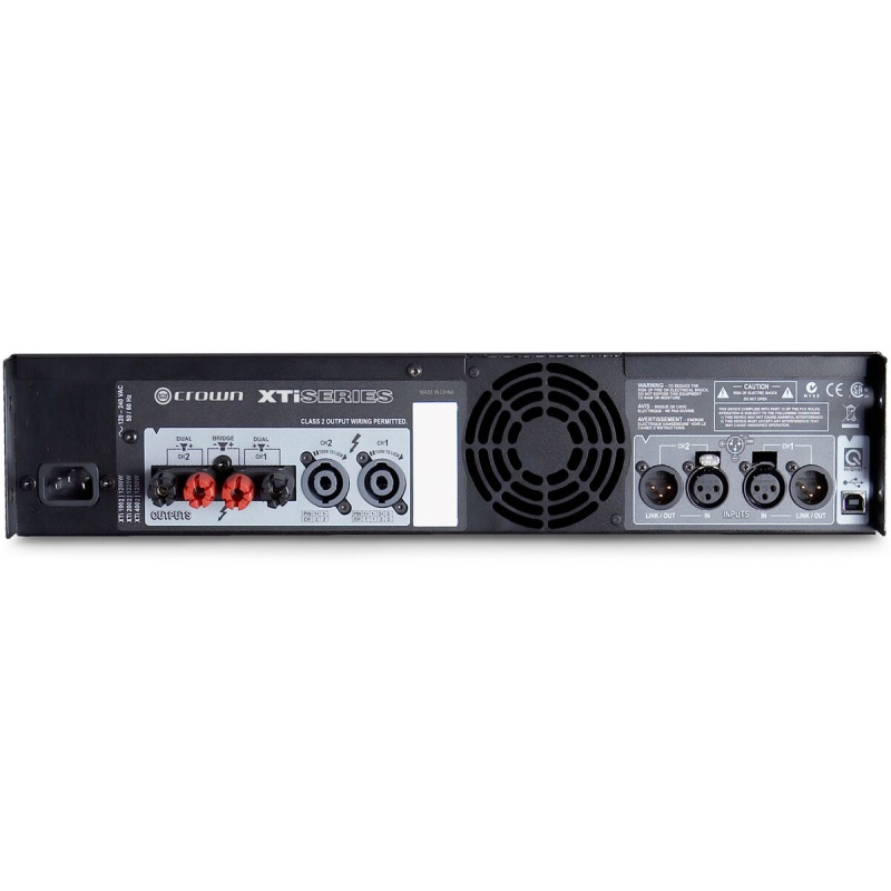 Crown Xti 4002 Power Amplifier 2 X 1200W At 4 Ohms