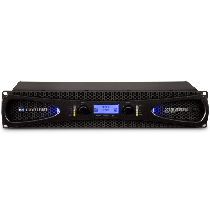 Crown Xls 1002 Drivecore 2 Power Amplifier 2 X 350W At 4 Ohms