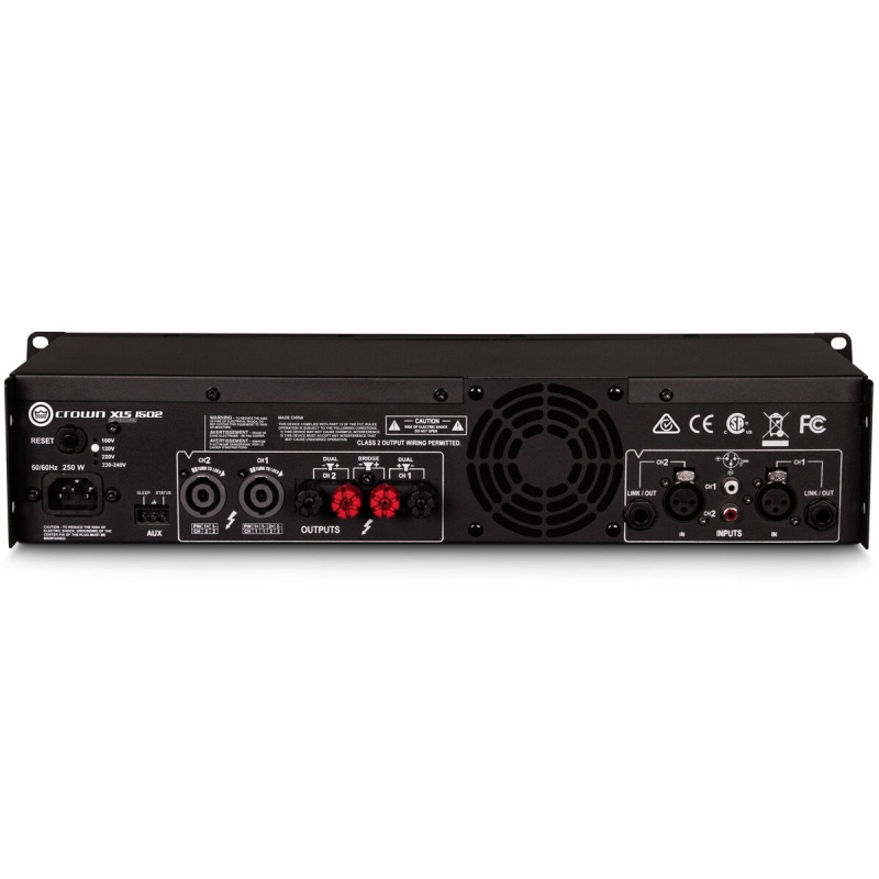 Crown Xls 1502 Drivecore 2 Power Amplifier 2 X 525W At 4 Ohms