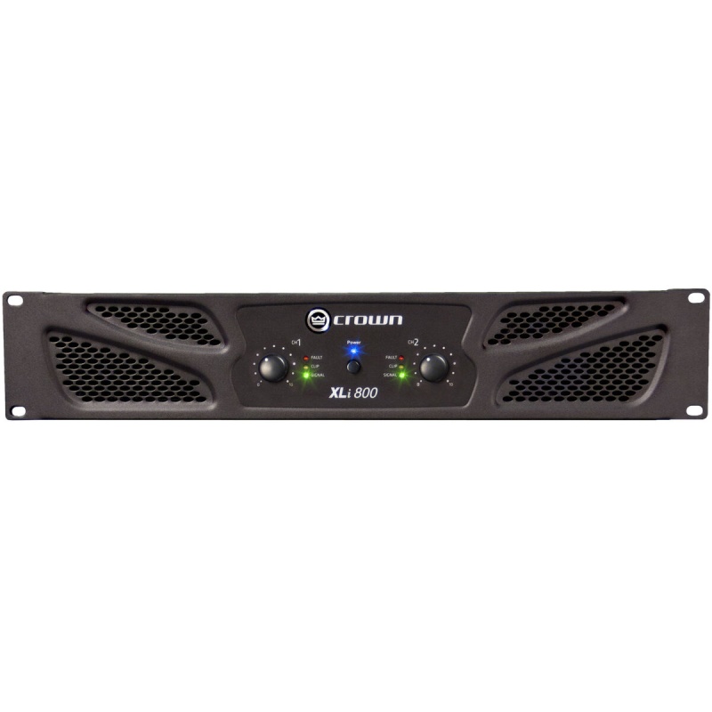 Crown Xli 800 Power Amplifier 2 X 300W At 4 Ohms